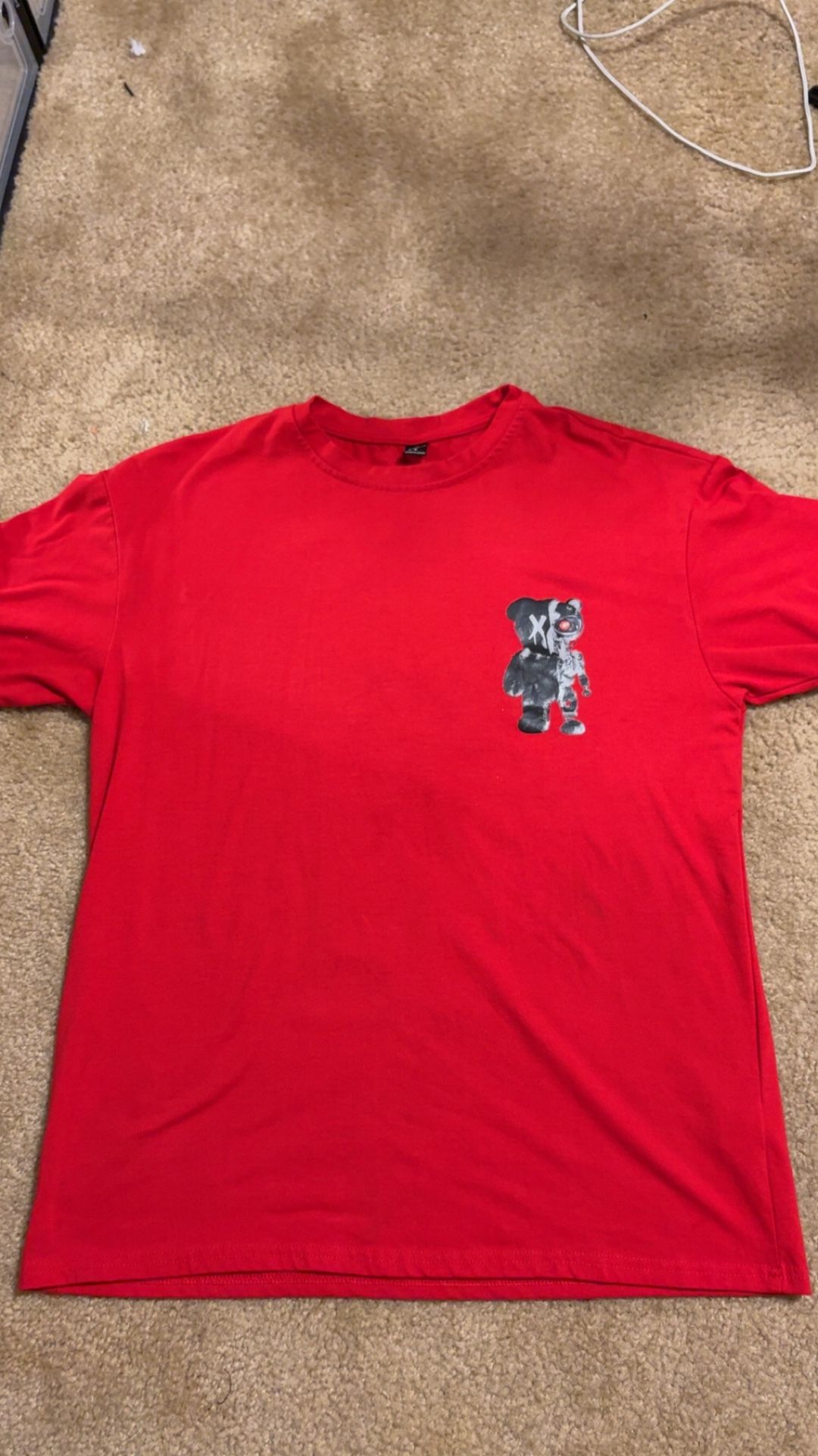 Red And Black Shein Shirt Size Small