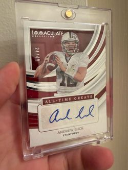 Andrew Luck Immaculate Collection Auto Card 24/49