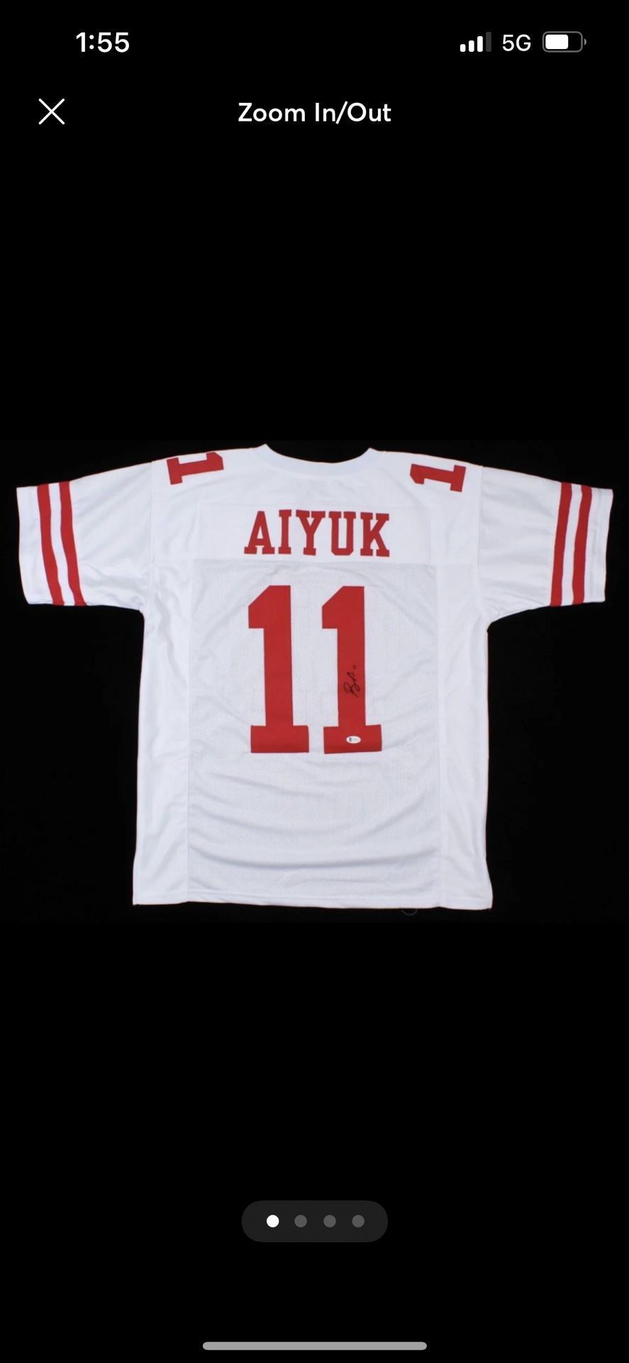 Aiyuk Auto Jersey