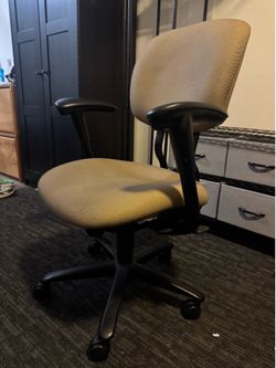 Beige Office Chair