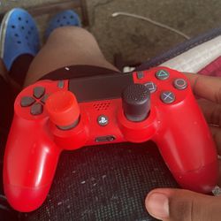Red PS4 Controller 