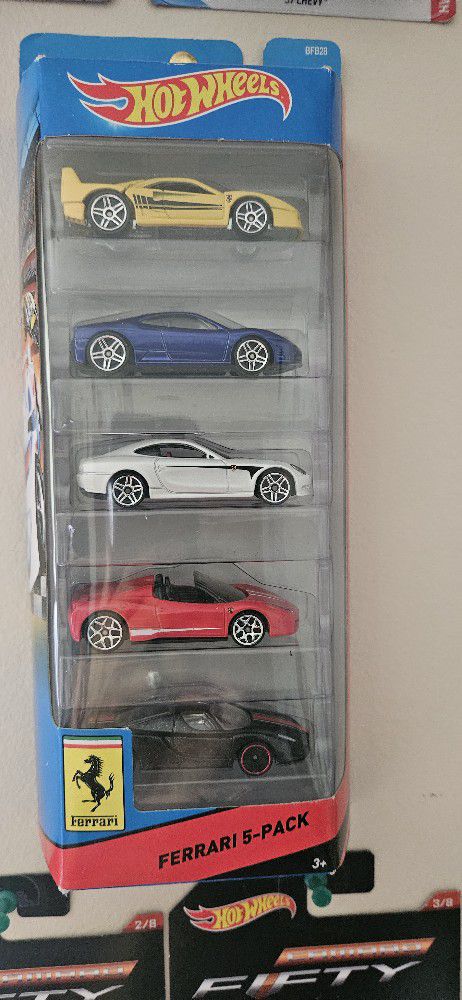 Hotwheels Ferrari 5 Pack
