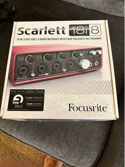 Scarlett 18i8 Audio Interface 2nd gen