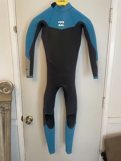 Wetsuit Kids Billabong 4/3 Full Suit Size 10