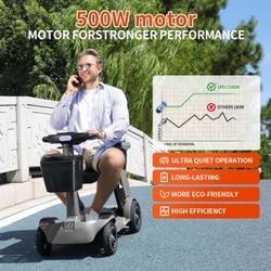 🔥 TODAY’S SPECIAL – ONLY $400! 🔥  ♿ 500W ALL-TERRAIN FOLDING MOBILITY SCOOTER  💰 Amazon Retail Price: $799 🔥 TODAY’S SALE PRICE: ONLY $400! 💵 SAV