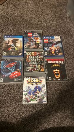 PS 3 and PS 4 games