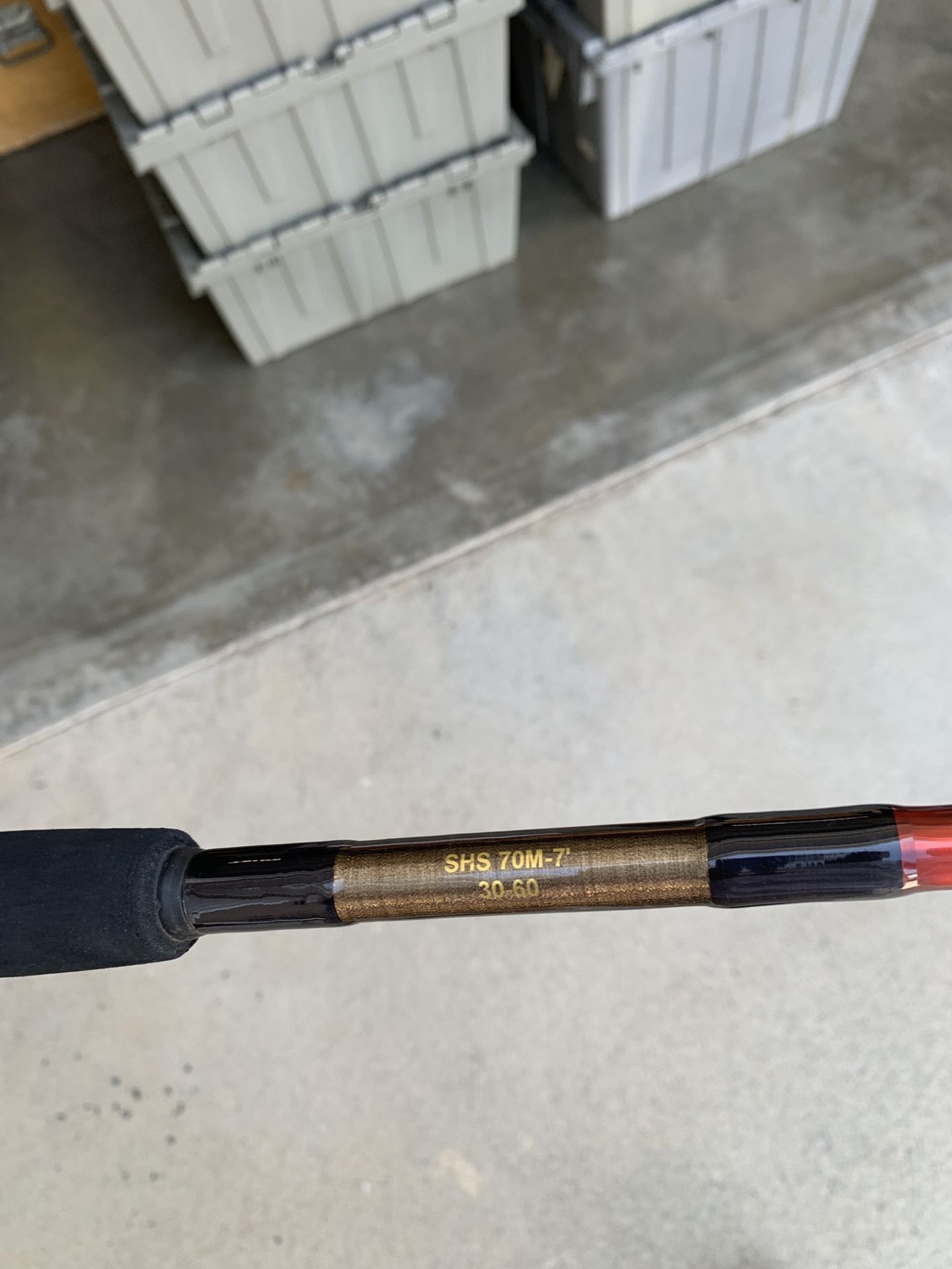 Fishing Rod Seeker Hercules 60 Lb Rod Long Beach