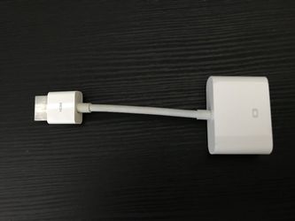 Apple HDMI to DVI Adapter converter cable