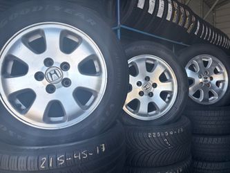 Rims and tires Honda