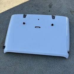 Jeep Wrangler Jk Oem White Hood Clean 2007 Through 2018
