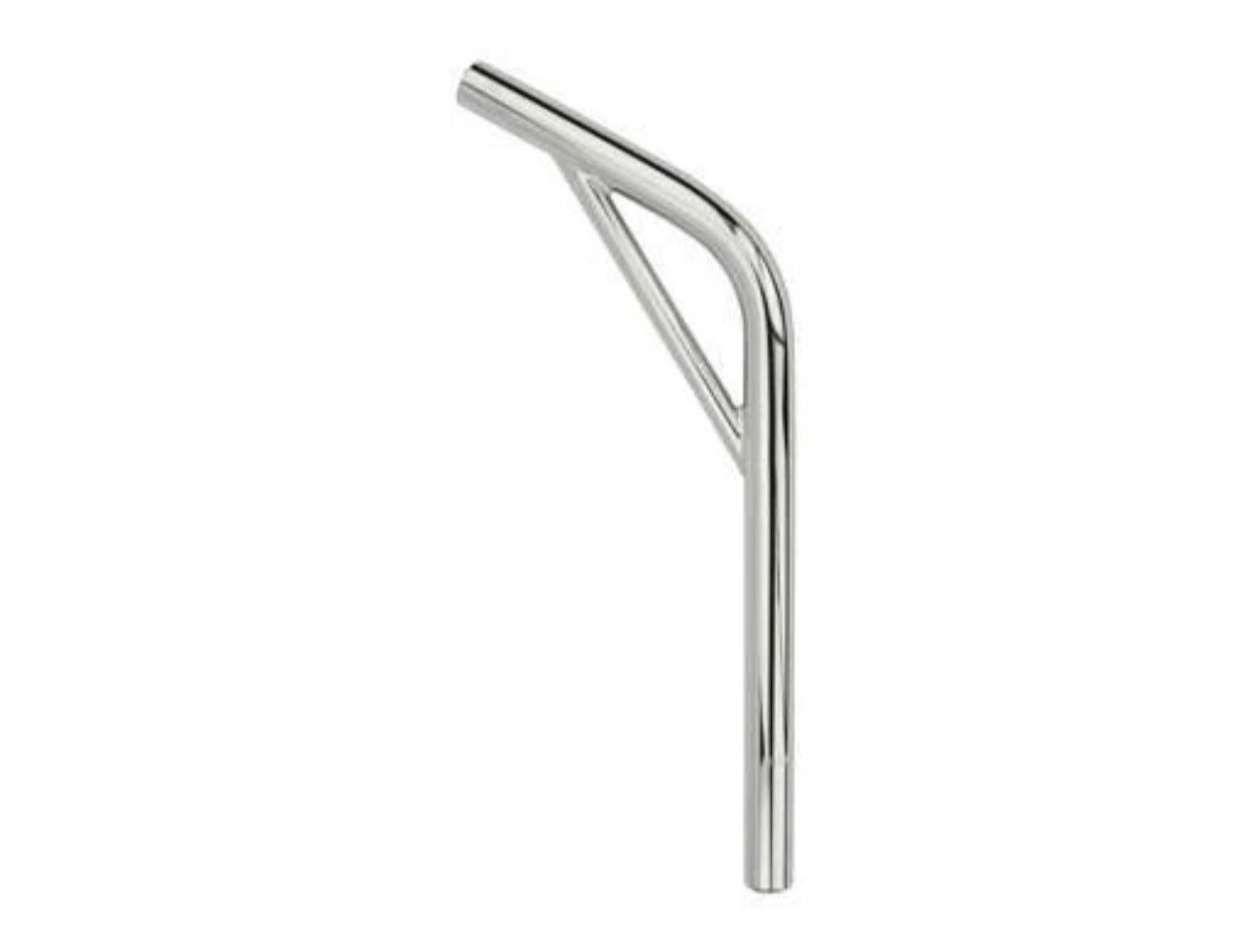 Lay-Back steel Seat Post W/Support Steel and Without support