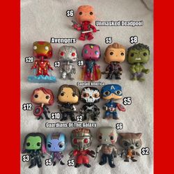 Retired Marvel Funko Lot