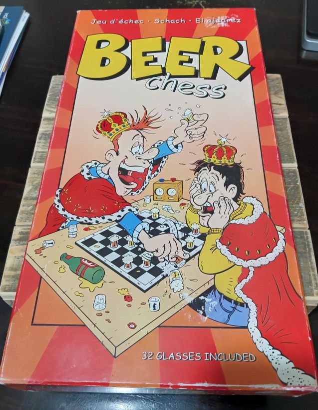 Beer Chess Drinking Game by miko