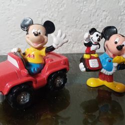 Micky mouse figurines