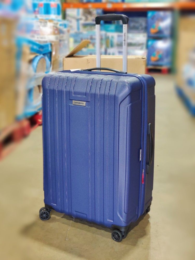 Samsonite New Castle Hardside Spinner Luggage 2-Piece Set, Midnight Navy