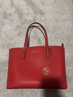 Michael Kors red purse