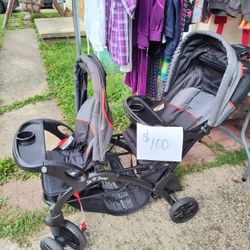 Double Stroller Sit/Stand
