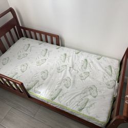 Cama Para Niños De madera Con Su Colchón