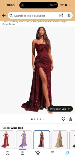 Prom dresses