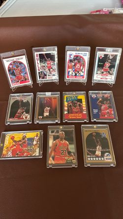 Michael Jordan 11 Card Lot