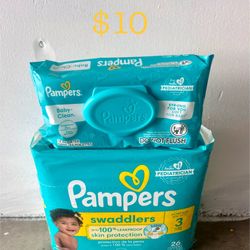 Pampers Size 3 $10 For All