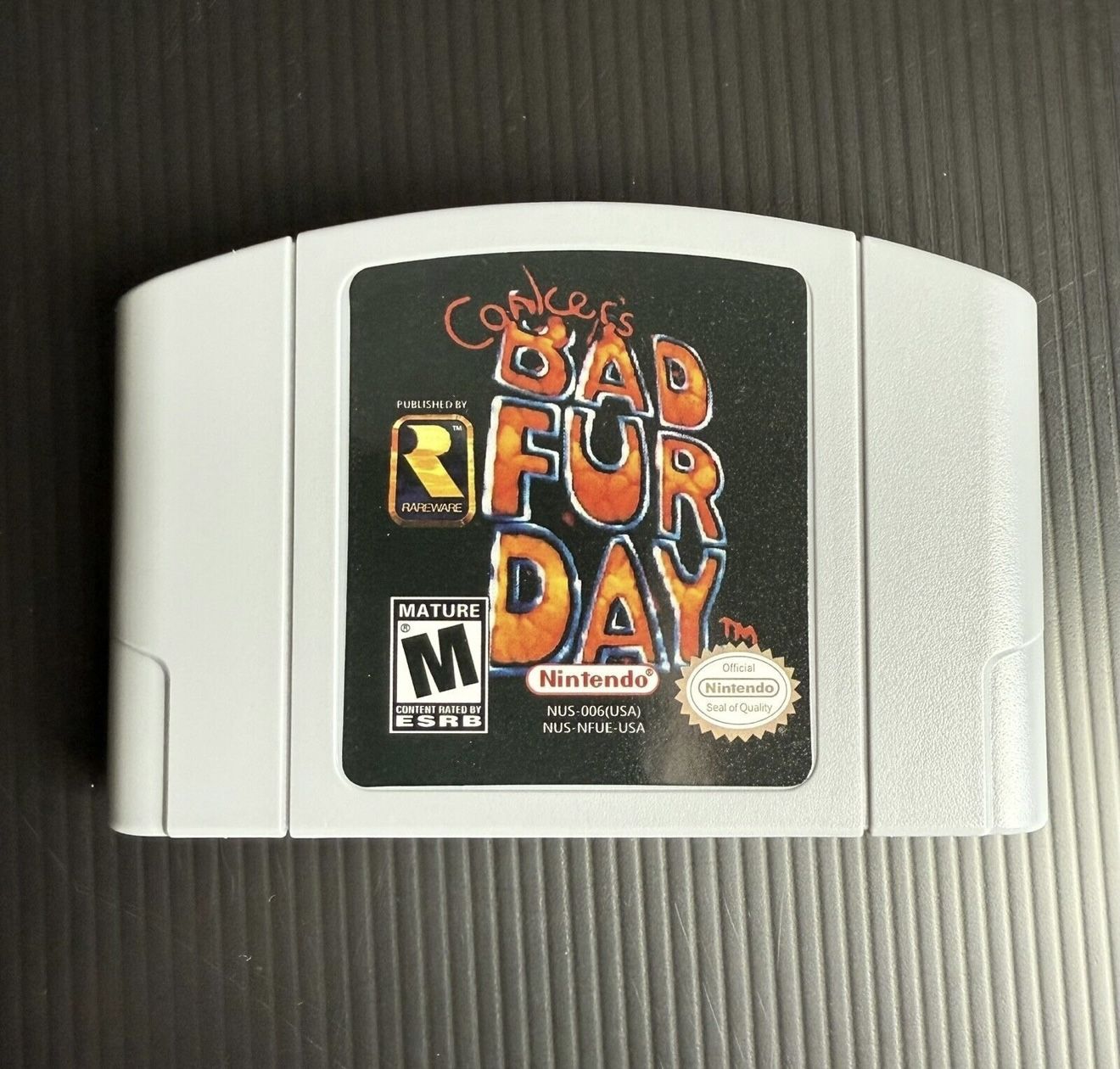 Conker's Bad Fur Day Nintendo 64 Game US Version Cartridge Only (Not Original)