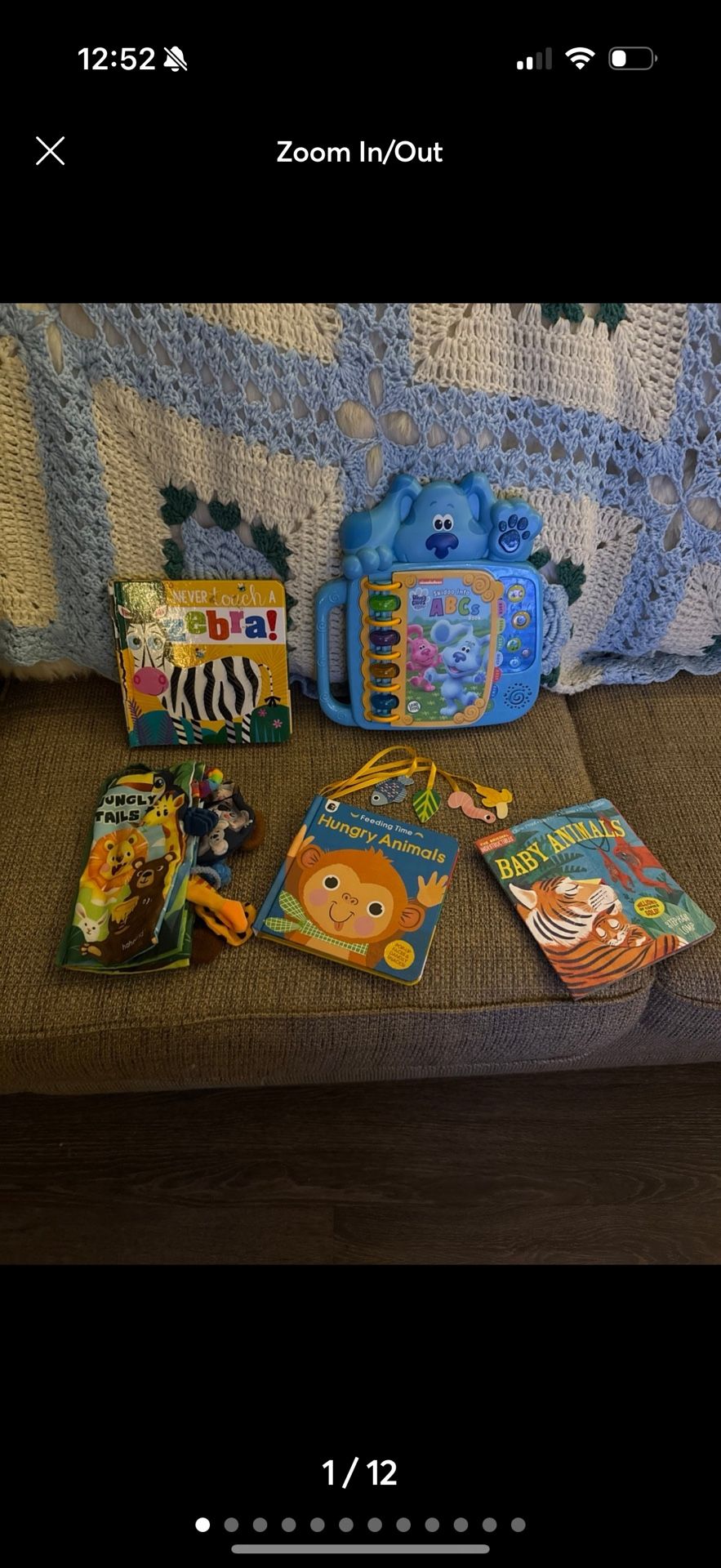 interactive baby books lot