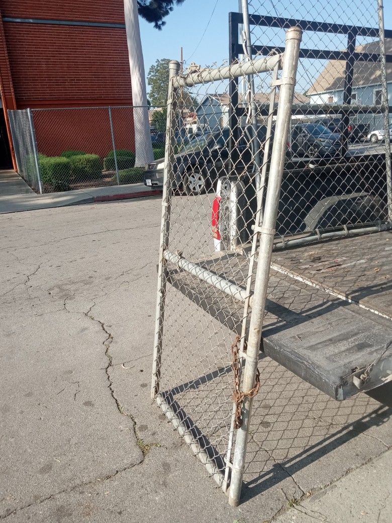 Chain Link Door