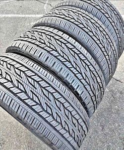 🎖️275 60 20 Continental Tires Con 80% de Vida Las 4
