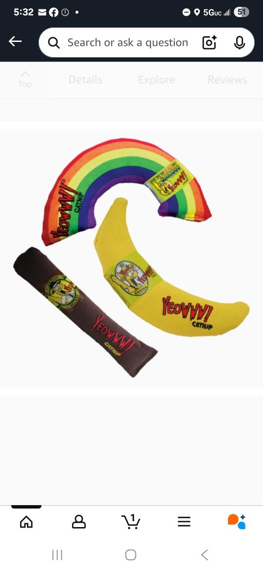 Yeoww Catnip 3pk