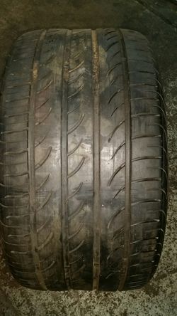 1 used tire 312-25-22 pirelli