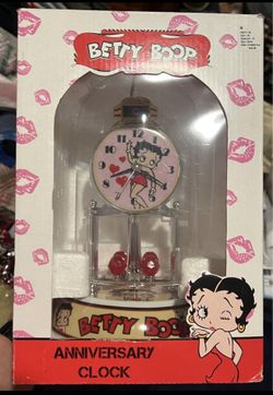 Vintage Betty Boop Anniversary Clock