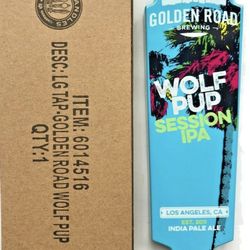 Golden Road Wolf Pup Session IPA BEER TAP HANDLE BRAND NEW IN BOX
