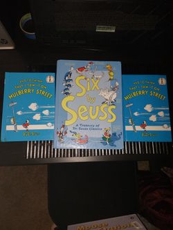 3 Banned Dr. Suess Books 2 Mulberry Street Copies And Six By Suess