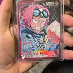 One Piece Leader Cards Koby Gecko Moria Carrot