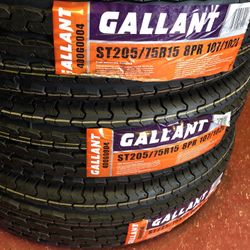  NEW Tires ST tires for trailer 205 and 225 R15