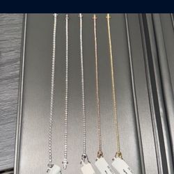 Bracelet 💎 14k White Yellow Gold