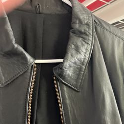 Men’s Leather Jacket Black 