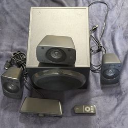 Logitech Z906 5.1 THX Certified Surround Sound System – Full Setup