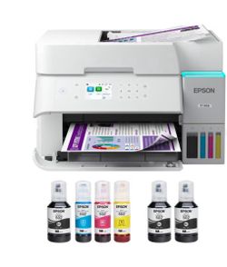 Epson EcoTank ET-3958 Wireless All-in-One Color Supertank Printer, White