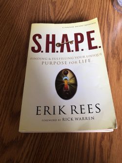 Shape Finding and Fulfilling your Unique Purpose for Life Erik Rees