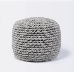 Cloud island ottoman Gray Shadow 13x16x16