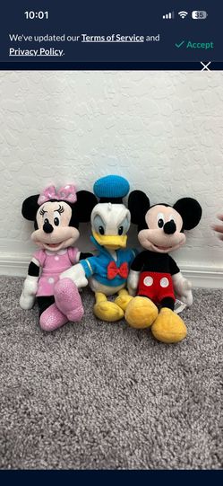 Mickey Stuffies $5 all together