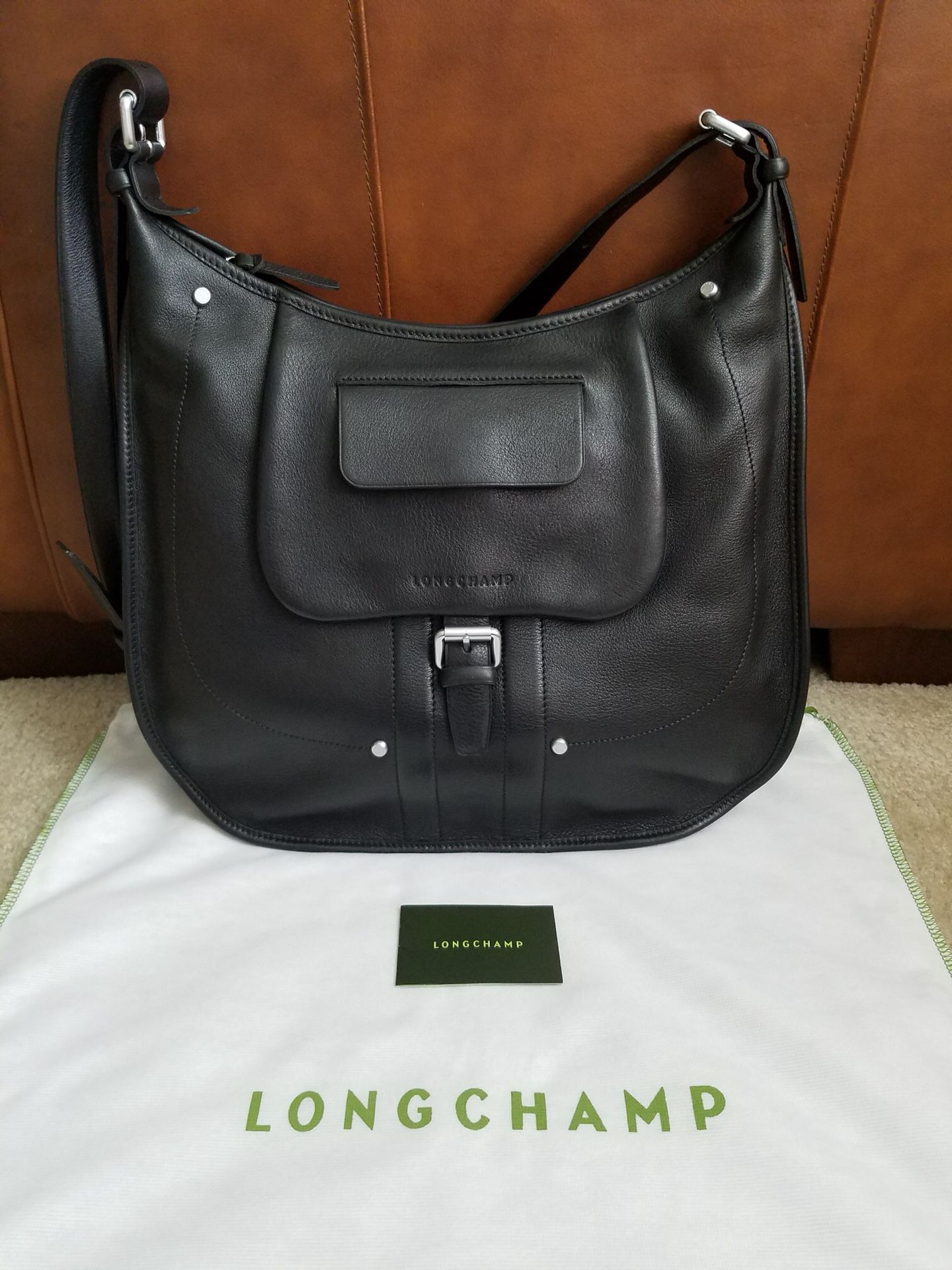 Longchamp Balzane Leather Hobo Bag for Sale in Winchester, CA