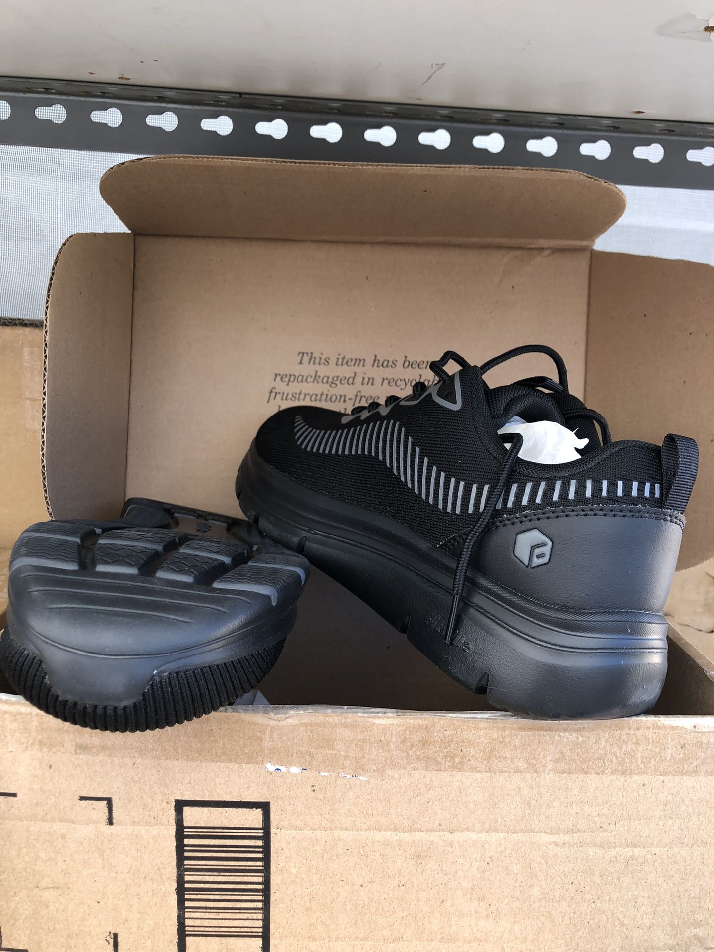 FitVille Men's Walking Shoes for Plantar Fasciitis - Cloud Wanderer V20, 10.5 Wide