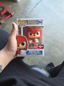 Knuckles Funko Pop Flocked