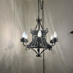 Antique Spanish Hanging Lamp