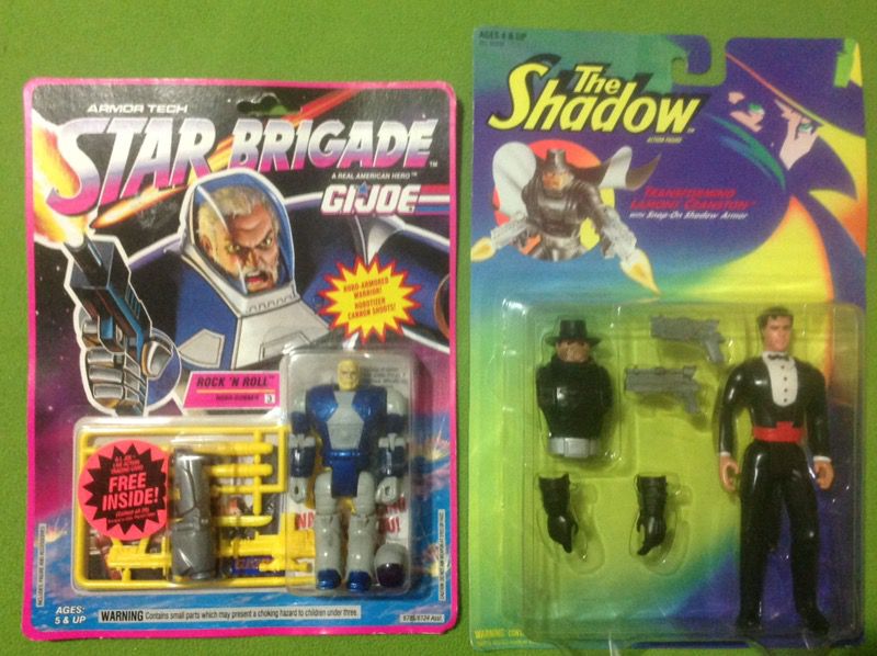 G.I.Joe - Star Brigade - "ROCK 'N ROLL& The Shadow Action Figure