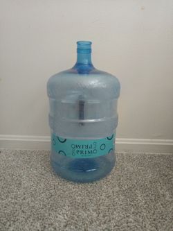Empty bottle of water