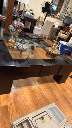 Center table 64x49 x18 all make real wood